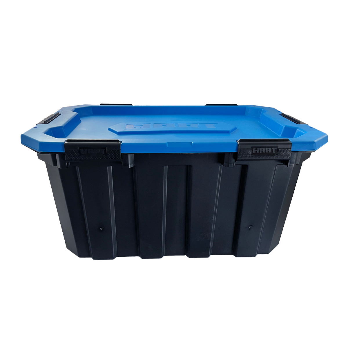 24 Gallon Black/Hart Blue Tote (Finished Good)