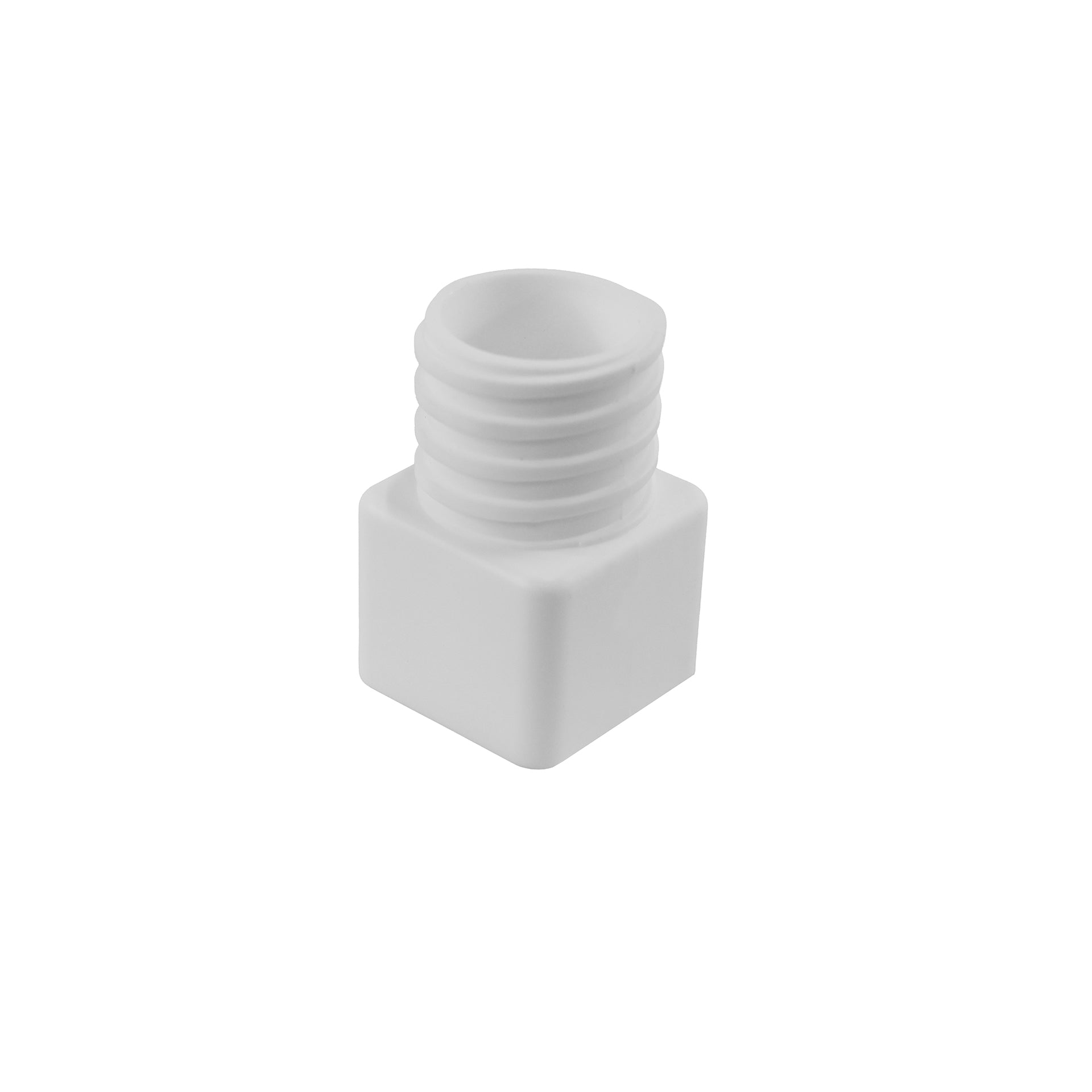 White Square 18x36 Threaded Foot